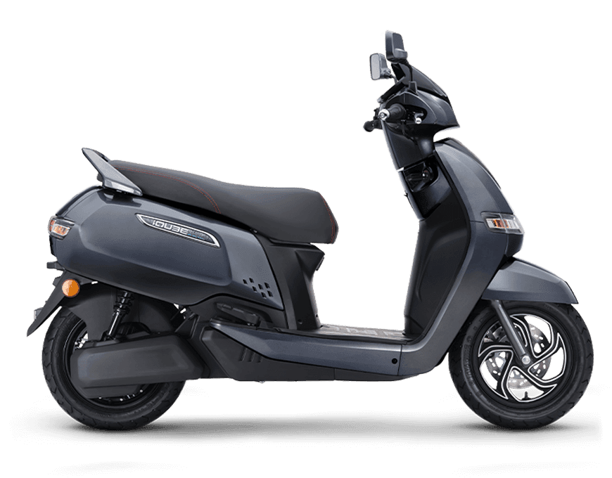 fleet category TVS IQUBE S
Mercury Grey Glossy